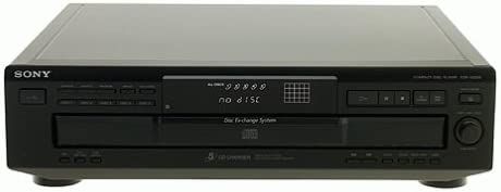 Platine 5 cd audio de salon Sony CDP-335